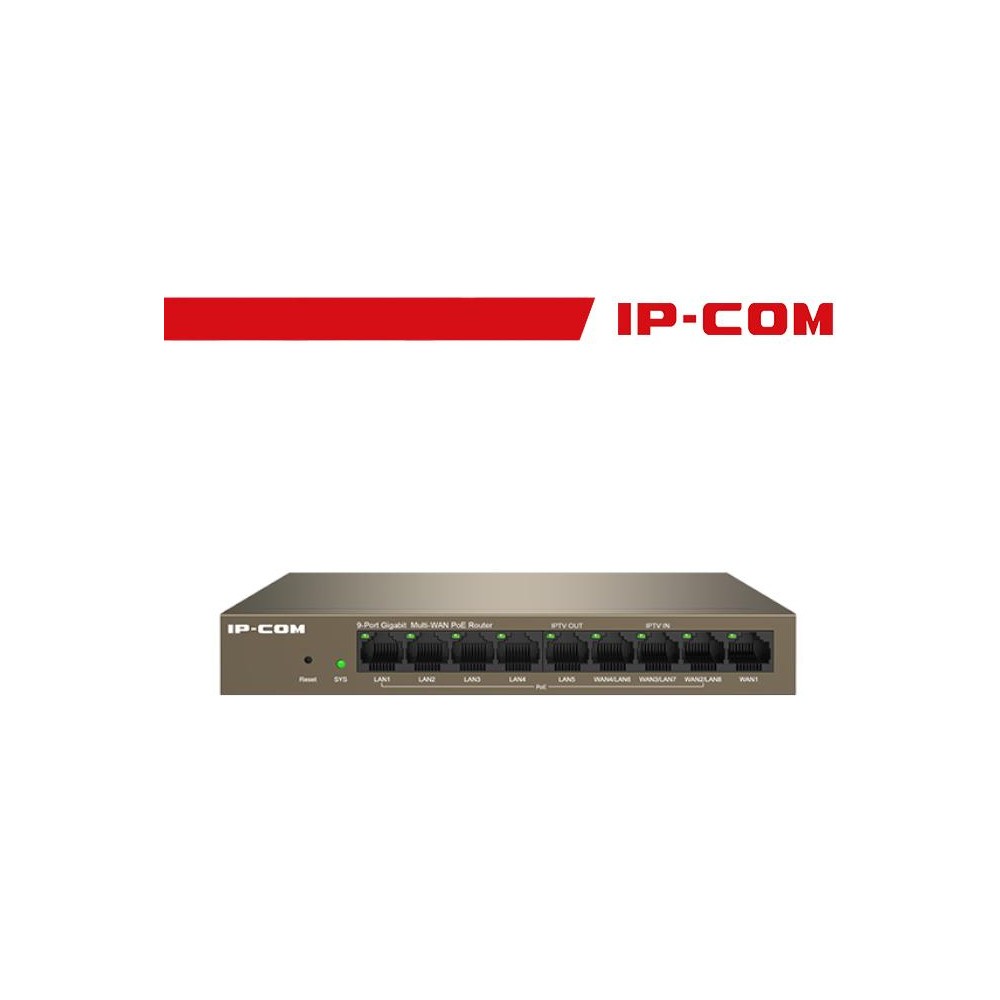 IP-COM Router 8 PoE porte Cloud Managed - M20-8G-POE