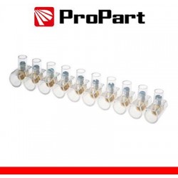 Morsetti volanti trasp. 10poli 4mm2 10 stecche da 10pz cada