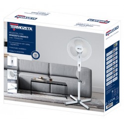 Ventilatore a piantana WINDZETA BIANCO Termozeta TZWZ01N
