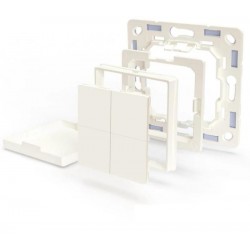 Shelly BLU Wall Switch 4 (+Legrand adapter) -Pulsante a muro Bluetooh 4 tasti