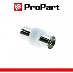 Adattatore antenna TV 75 Ω Presa - Presa 9.5mm 100pz