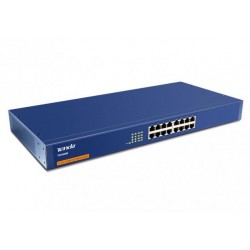 Switch 16 porte 10/100 Blu Unmanaged TEH1600M