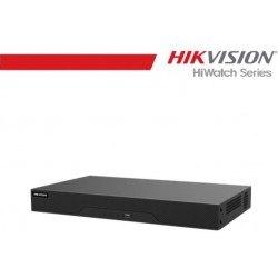 Hikvision-HiWatch NVR 4 canali 4K, 40/80Mbps - HWN-4104MH-E