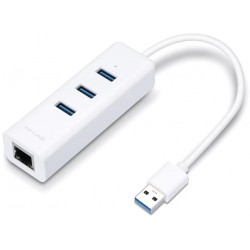 TP-Link Adattatore di rete Gigabit 3 Porte USB 3.0 - UE330